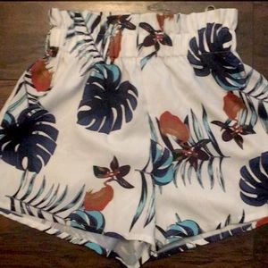 Shein Tropical Shorts